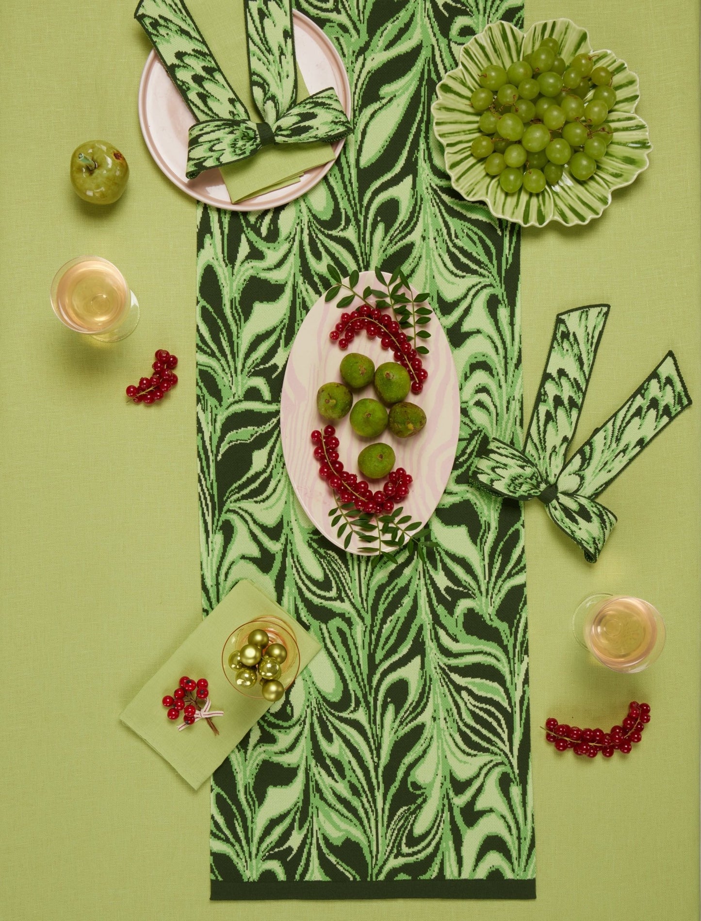 Bow Napkin Ring - Kiwi