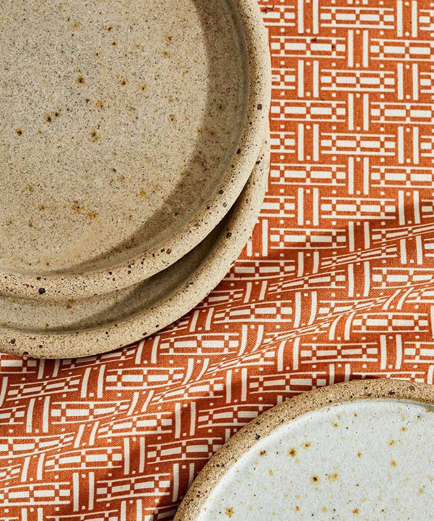 Cotton Parquet Napkin Set - 4 pcs