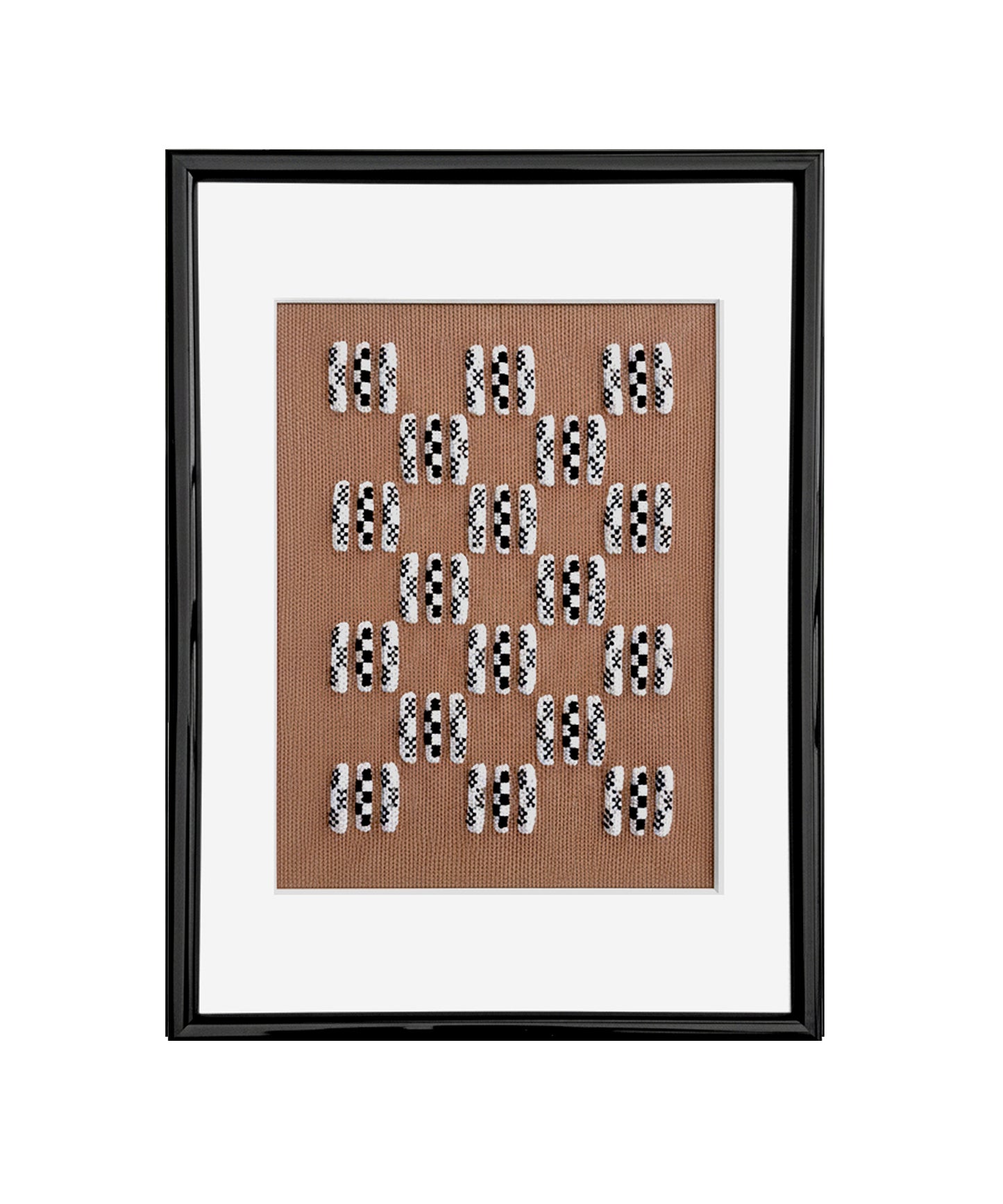 Framed Knit -  Hazel Cityscape - A4