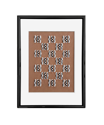 Framed Knit -  Hazel Cityscape - A4