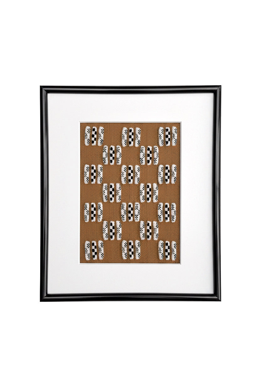 Framed Knit - Hazel Cityscape - 10"x 8"