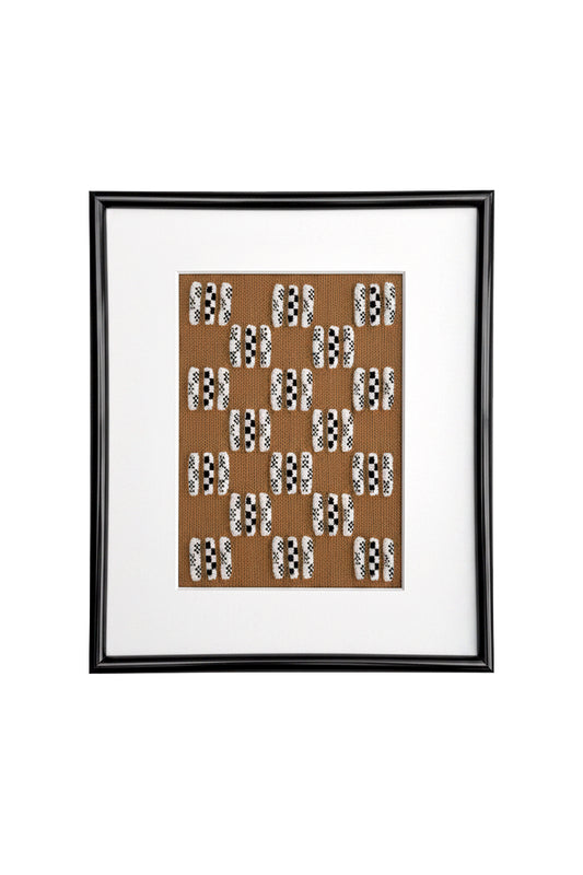 Framed Knit - Hazel Cityscape - 10"x 8"