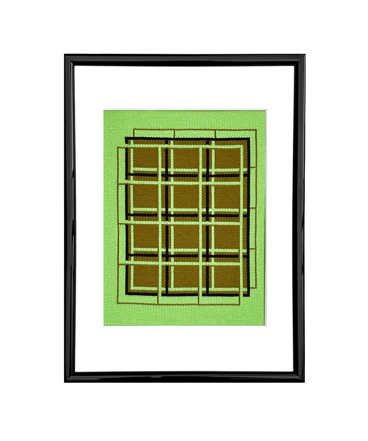 Framed Knit - Garden Plateau - A4