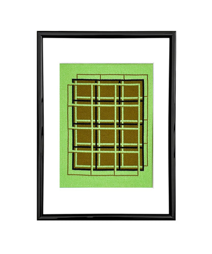 Framed Knit - Garden Plateau - A4