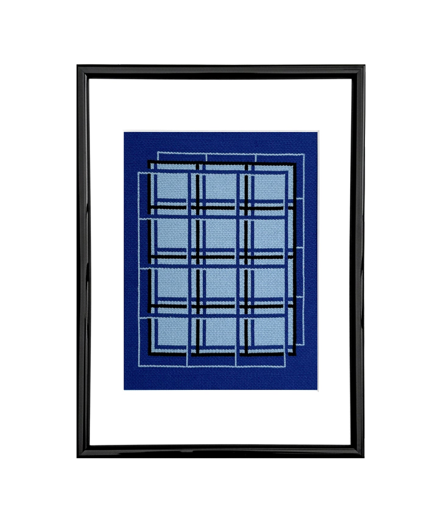 Framed Knit - Night Plateau - A4