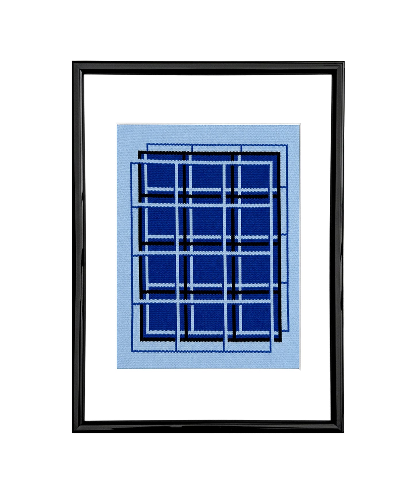 Framed Knit - Sky Plateau - A4