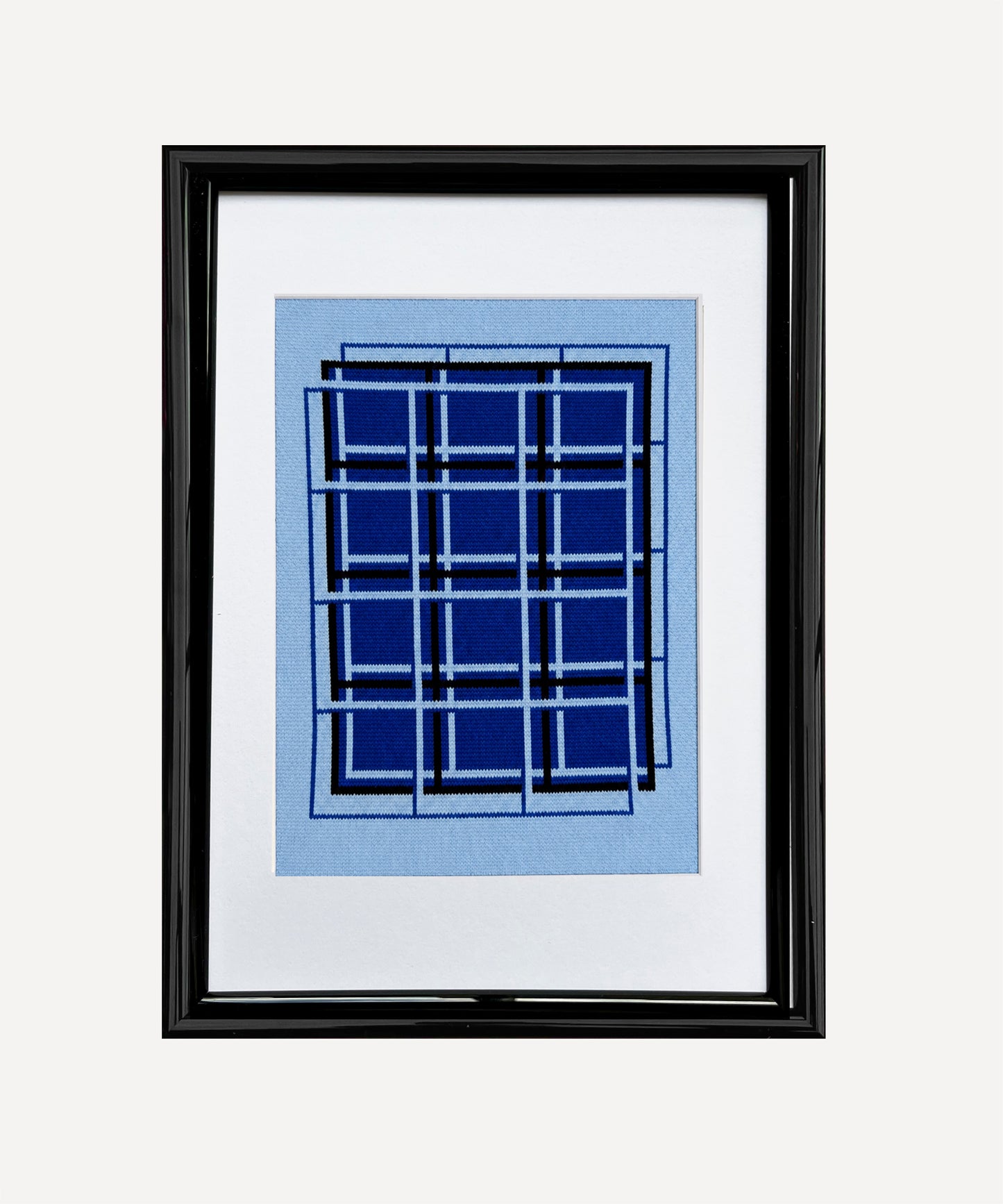 Framed Knit - Sky Plateau - A4