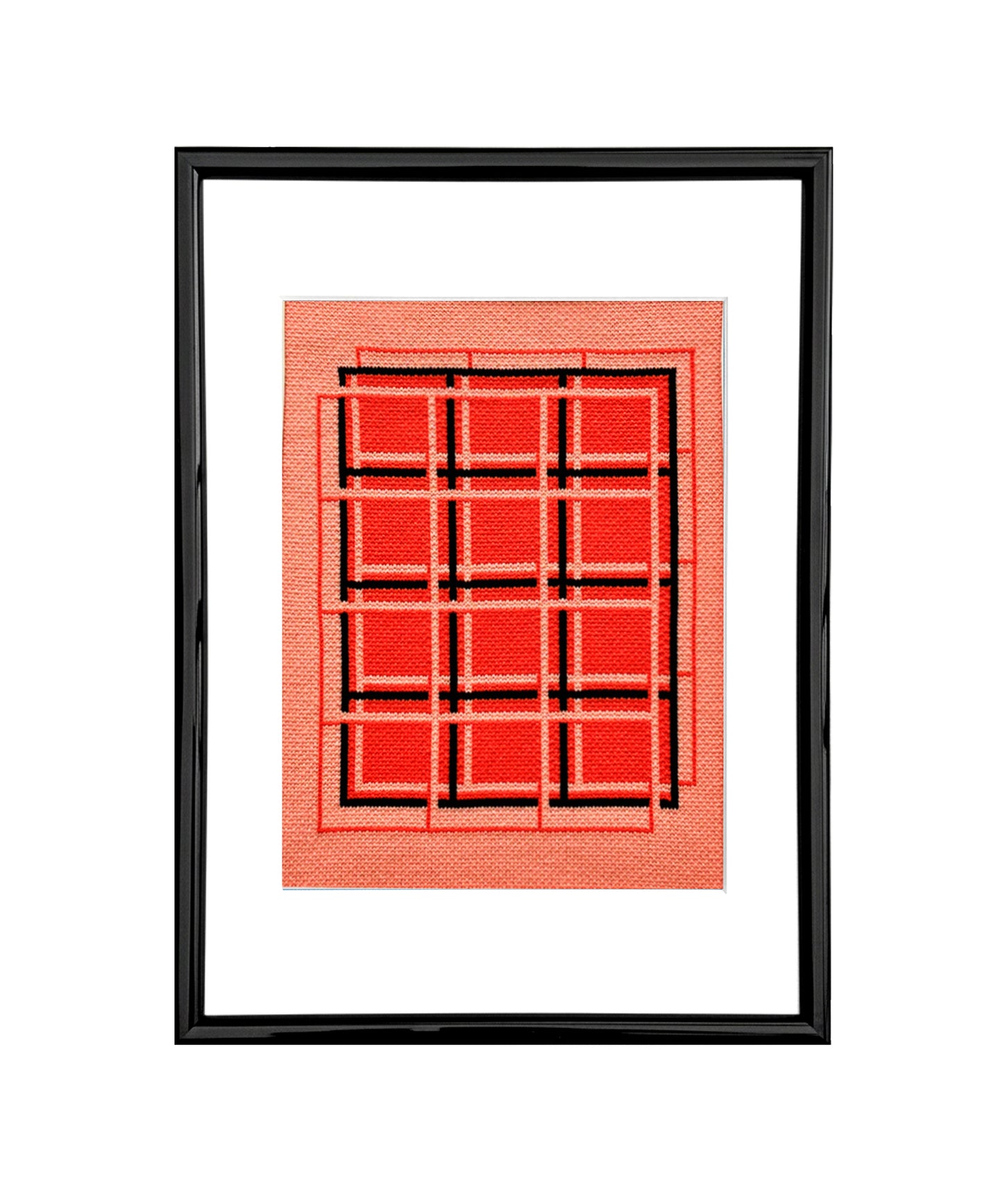 Framed Knit - Sunset Plateau - A4