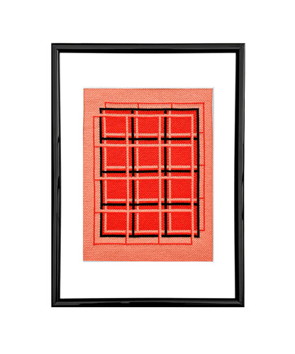 Framed Knit - Sunset Plateau - A4