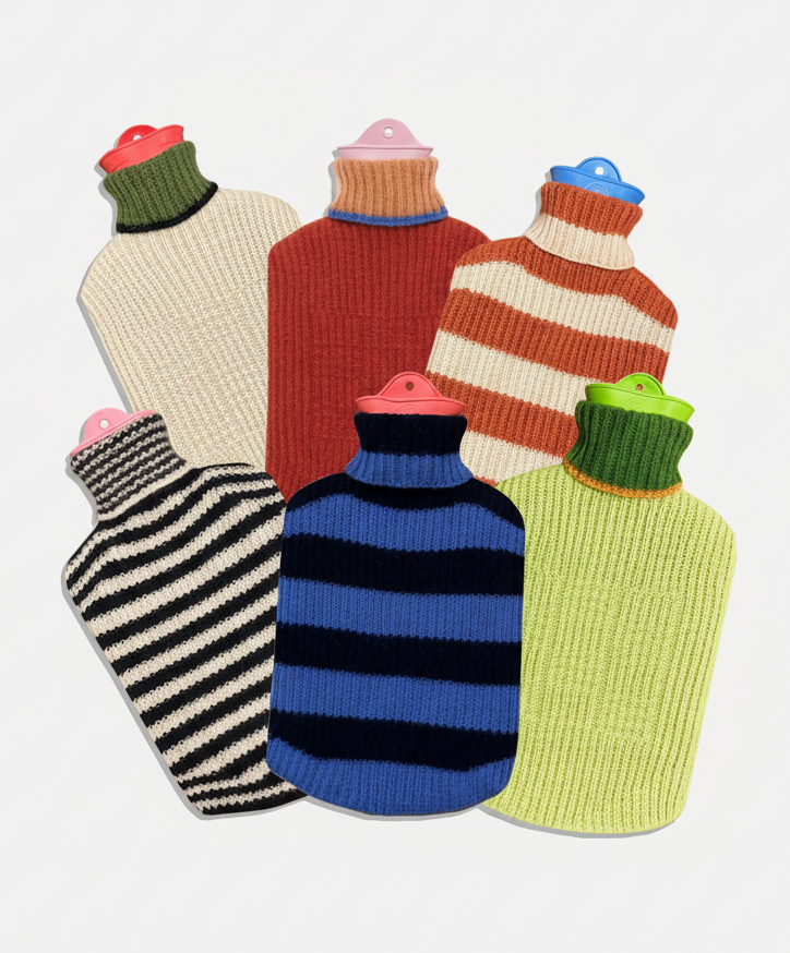 Hot Water Bottles - Seamless Wool Knit
