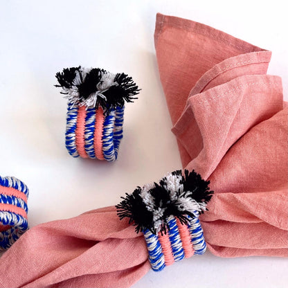 Glacé Napkin Ring Set