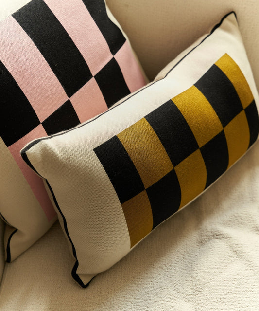 Liquorice Bolster Cushion Cover - Green Tea