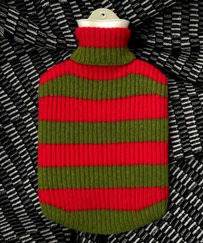 WATERMELON PUNCH - Felted Lambswool Hot Water Bottle ▫️