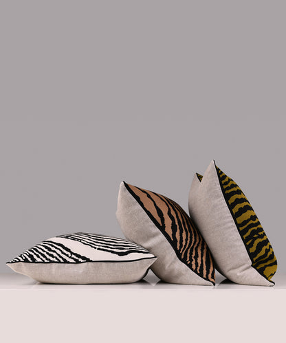 Wood Block Cushion - Square