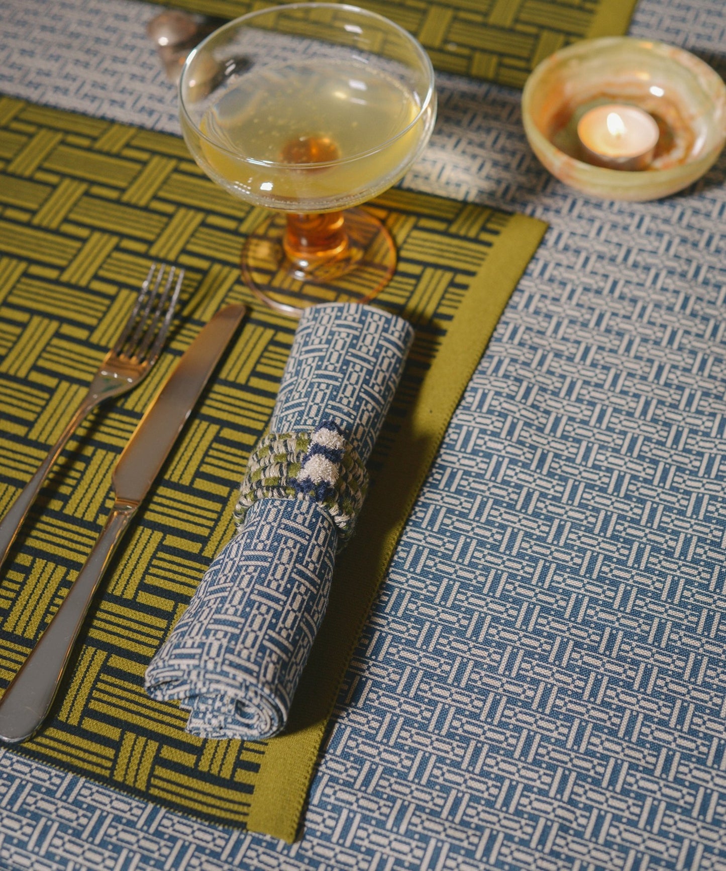 Ambar linen Tablecloth dinner set