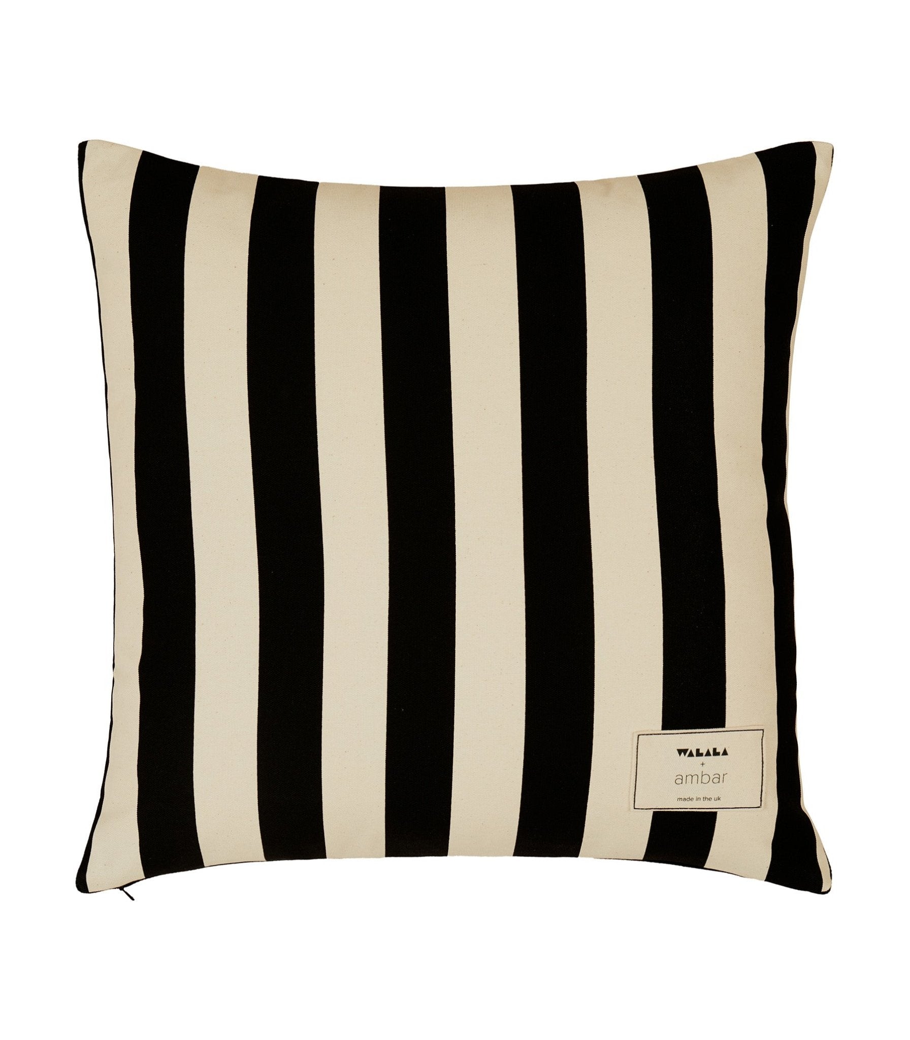 Cityscape Square Cushion - striped decor - Ambar Homeware