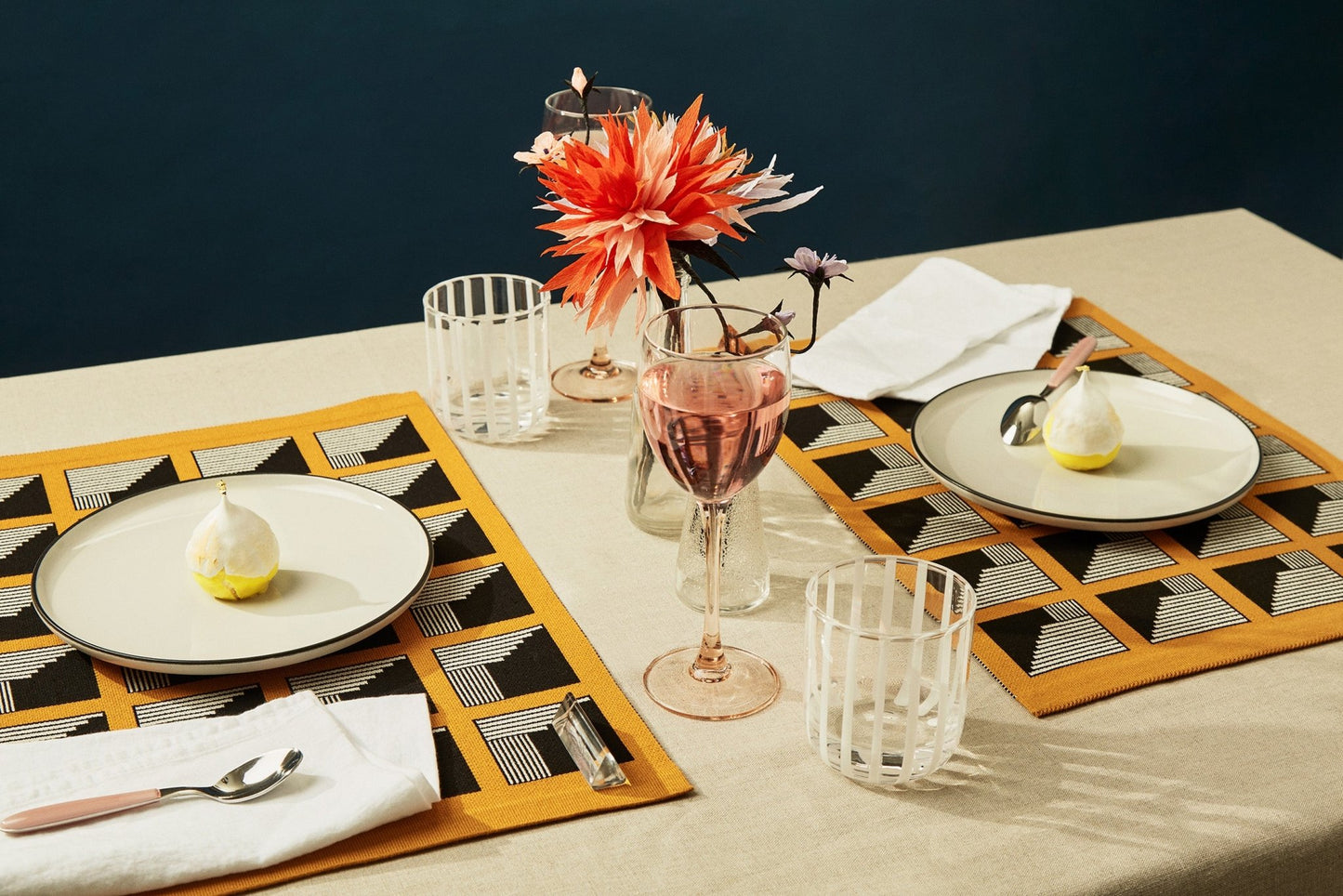Camille Walala Placemat party setting