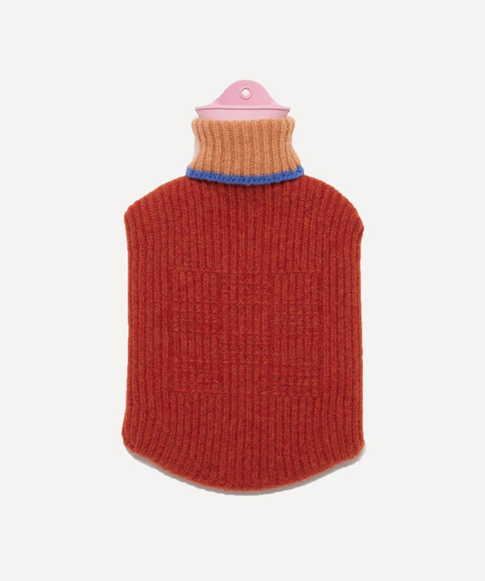 Felted Lambswool Hot Water Bottle - Ember