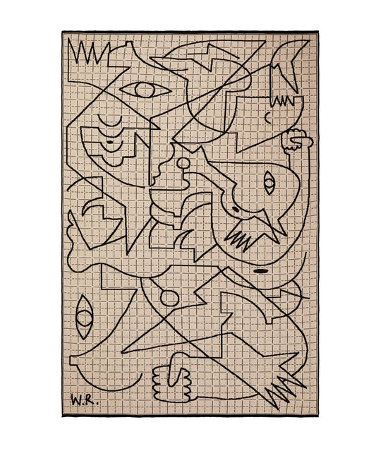 Kaos Merino Wool Blanket - Ambar - Flat 