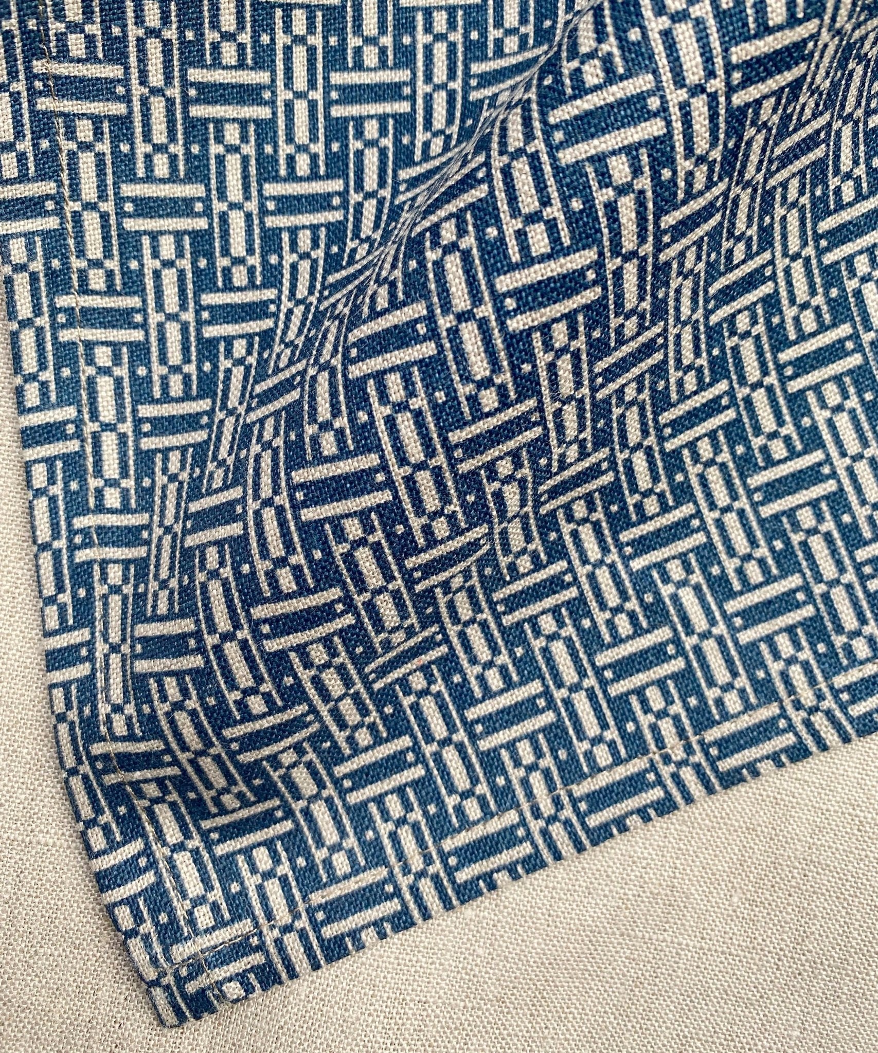 Ambar Linen Napkin fabric detail